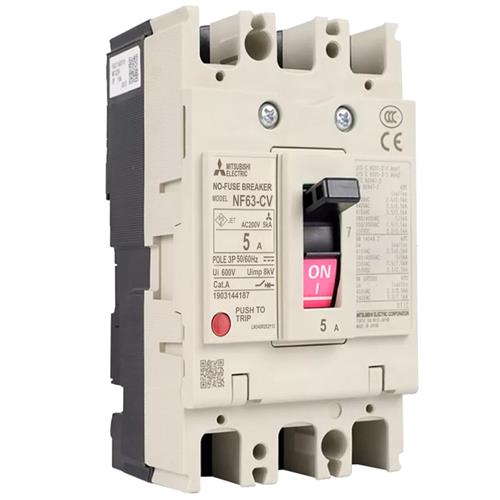 MCCB MITSUBISHI 3P 5A 5kA ( NF63-CV )